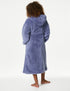 Fleece Hooded Dressing Gown